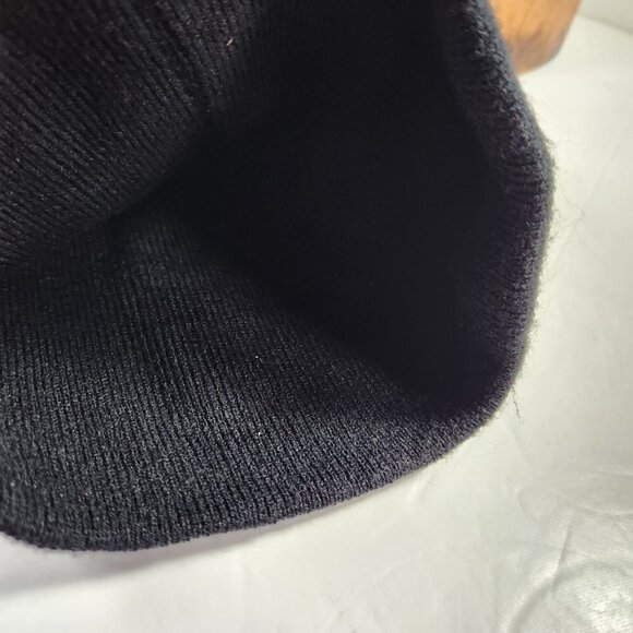 The Rolling Stones Beanie Toque Hat Classic Tongue Black Hat Unisex Adult - Picture 3 of 7